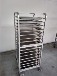 Mobile alu rack